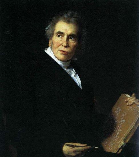 Jerome-Martin Langlois Portrait of Jacques-Louis David Sweden oil painting art